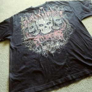 Harley Davidson Motor Cycle Sturgis. Tee-Shirt